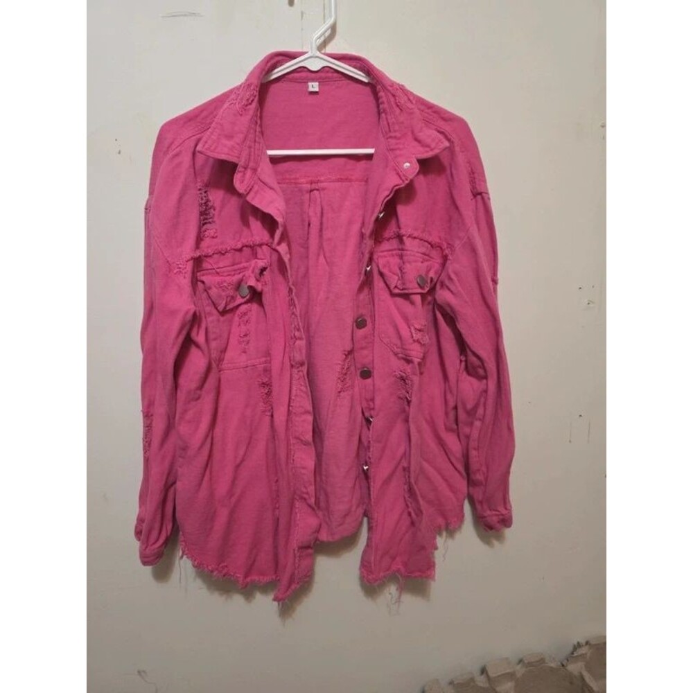Pink Jean jacket